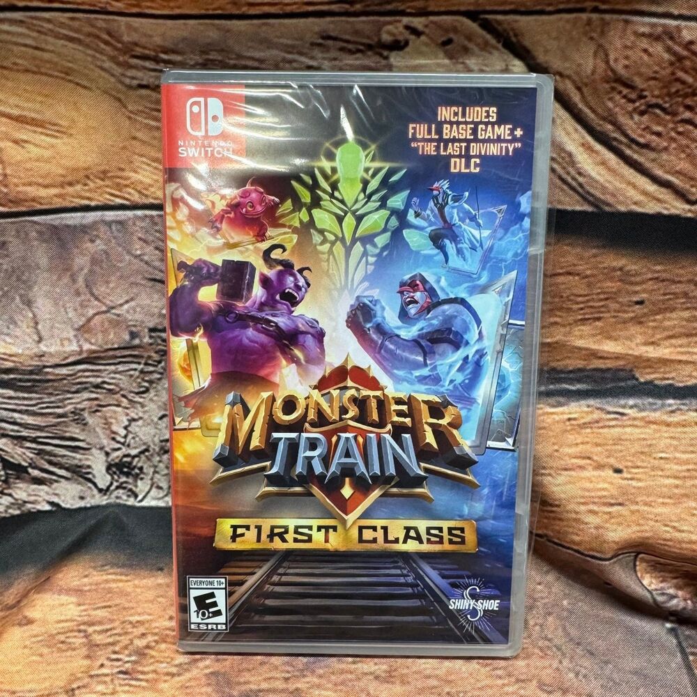 Monster Train First Class Nintendo Switch Limited Run Games LRG New Sealed Deck